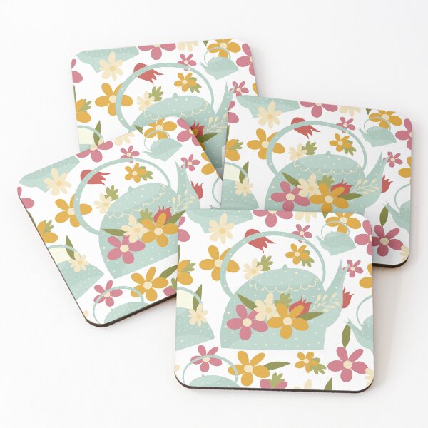 Item preview, Tea Flower Pattern designed and sold by mischellero.