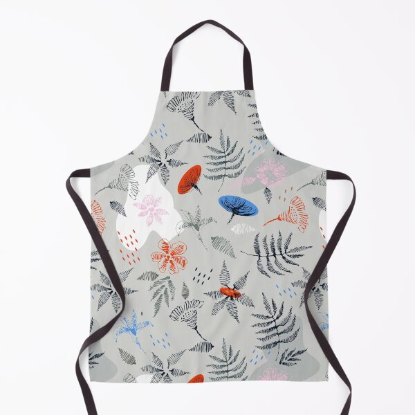 Item preview, Drawing of a fern leaves and flowers designed and sold by Nata-V.