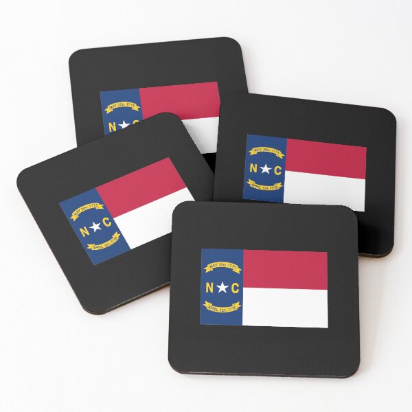 Item preview, North Carolina flag flag USA designed and sold by GeogDesigns.