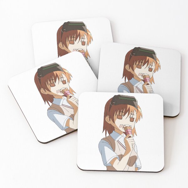 Item preview, Misaka Clone eating ice cream designed and sold by cvisti.