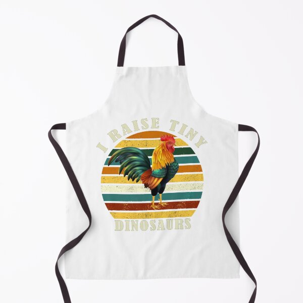 Item preview, I Raise Tiny Dinosaurs Vintage Retro 70S Chicken Silhouette funny T-Shirt designed and sold by bestdesigns2020.