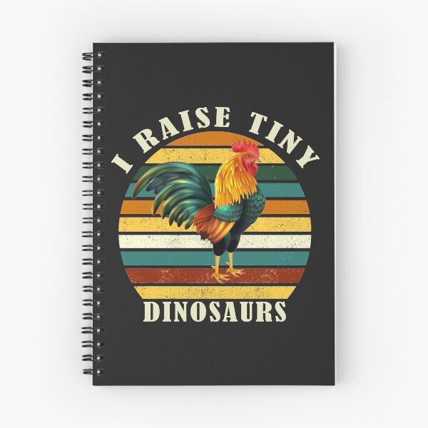 Item preview, I Raise Tiny Dinosaurs Vintage Retro 70S Chicken Silhouette funny T-Shirt designed and sold by bestdesigns2020.