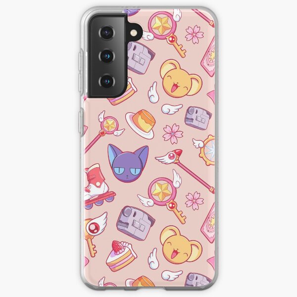 Sakura Card Captor - Peach Samsung Galaxy Soft Case