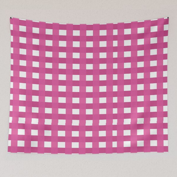 Item preview, Pink Checkered Gingham Pattern designed and sold by ArtByLM.