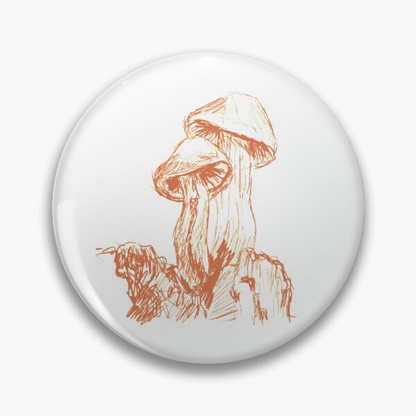Item preview, Mushroom Sketch Lineart designed and sold by Libby Snow.