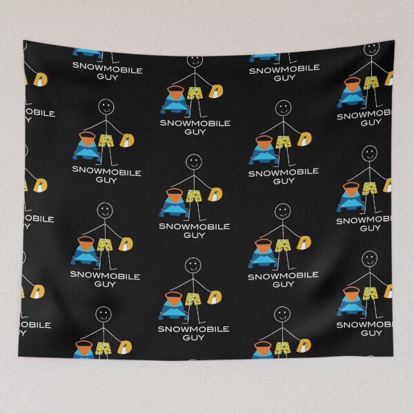 Item preview, Funny Mens Snowmobile Guy designed and sold by whyitsme.