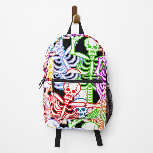 Item preview, Halloween Colorful Skeleton Pattern designed and sold by ryaneliz91.