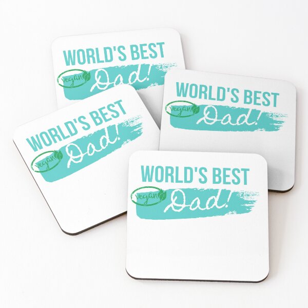 Item preview, World's best Vegan Dad designed and sold by VeganChica.