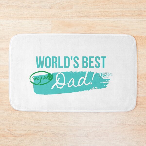 Item preview, World's best Vegan Dad designed and sold by VeganChica.
