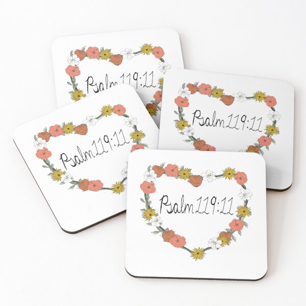Item preview, Copy of Psalm 119:11 hidden Your Word in my heart designed and sold by Mustard-Seeds.