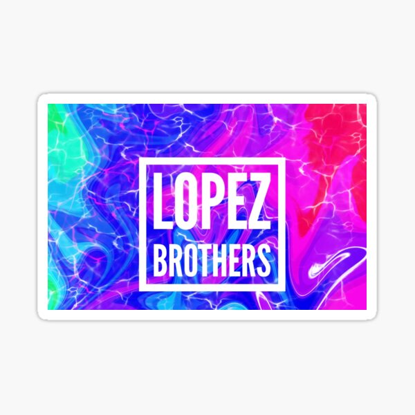 hermanos lopez Pegatina