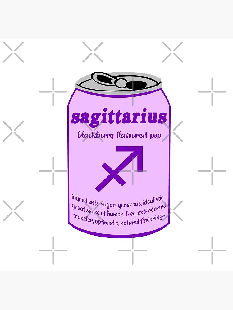 Sagittarius Zodiac Sign Trendy Vsco Sticker Poster For Sale By