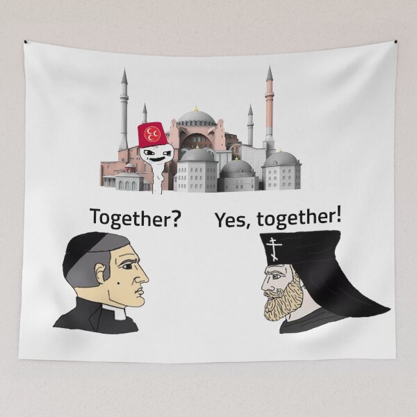 Item preview, Take back Constantinople designed and sold by CatholicLowland.