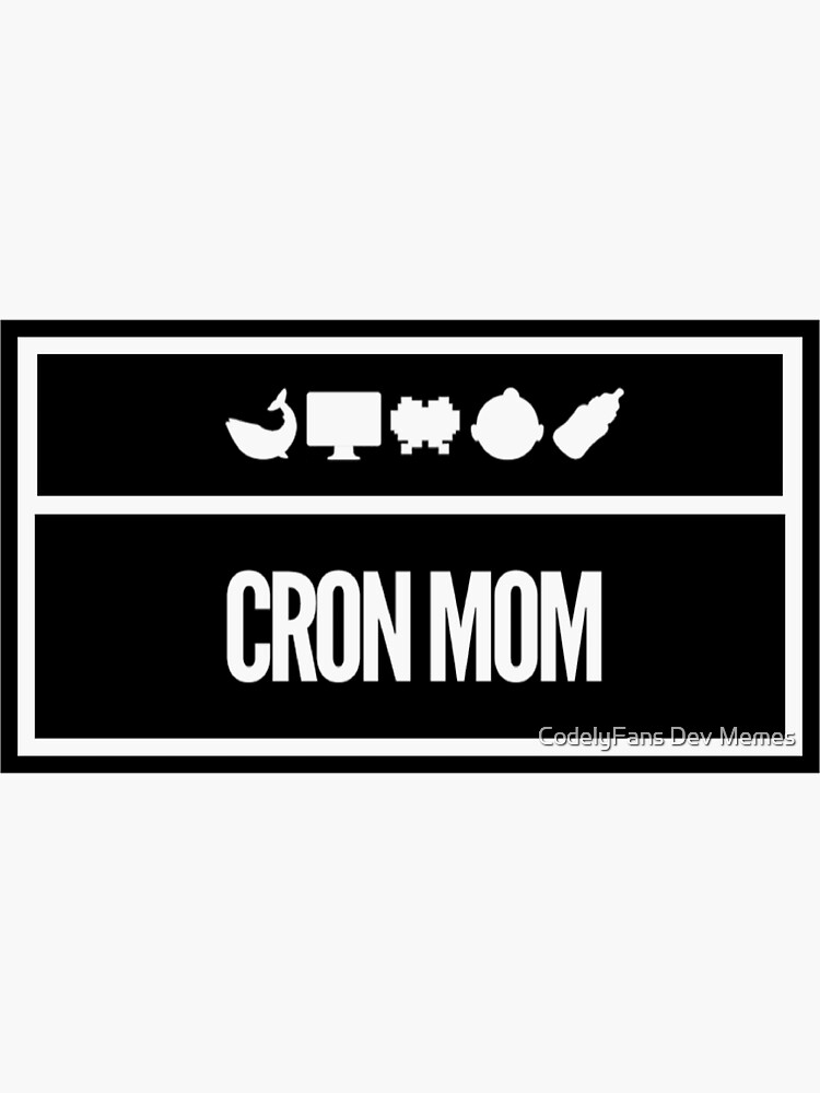 Cron Stickers for Sale