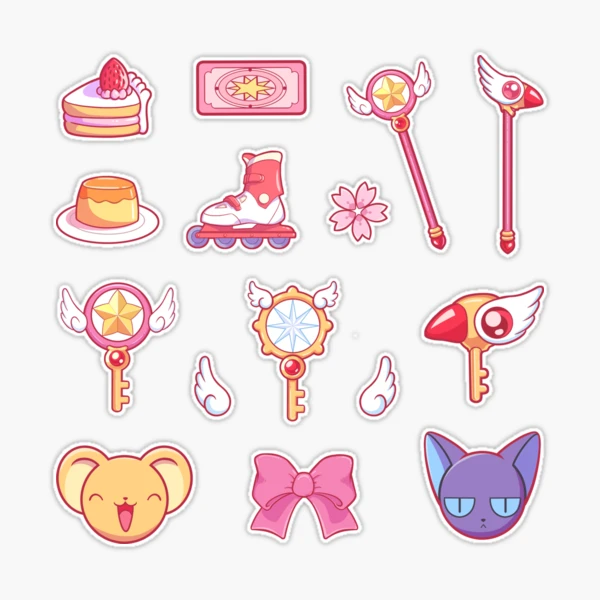 Stickers - Sakura Card Captor Magnet by LonelyBunny