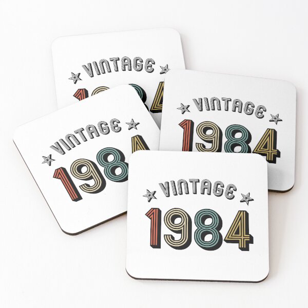 Item preview, 1984 vintage retro vintage year of birth birthday designed and sold by GeogDesigns.
