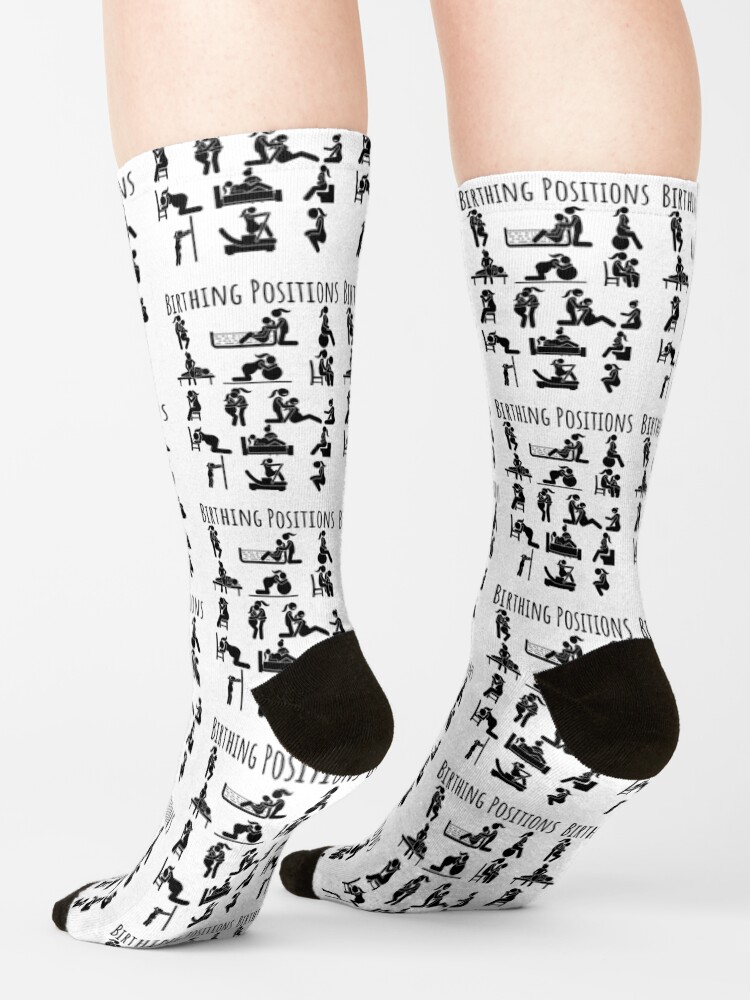 Alternate view of Birthing Positions Female Partner Socks