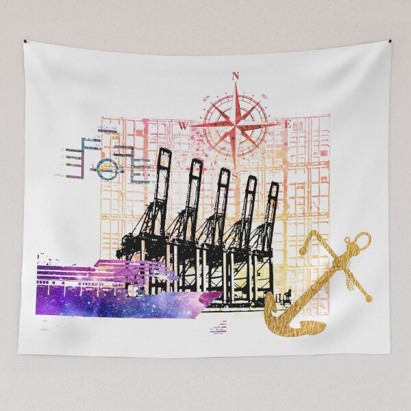 Item preview, Shipping Art designed and sold by EenOvaa.