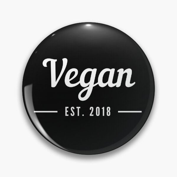 Item preview, Vegan established 2018 designed and sold by VeganChica.