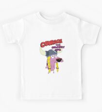 courage the cowardly dog Kids Tee