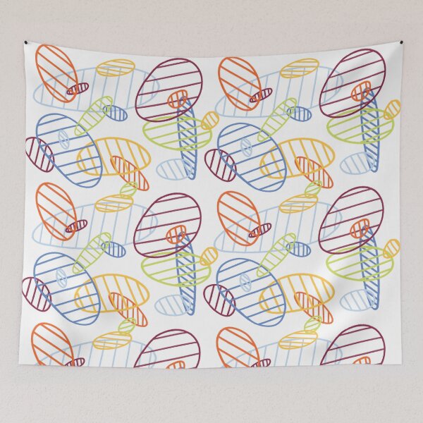 Item preview, Colorful Loops designed and sold by Grace Skelton.