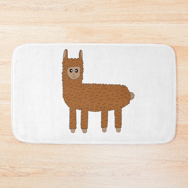 Item preview, Fluffy Alpaca designed and sold by DeliliahDoodles.