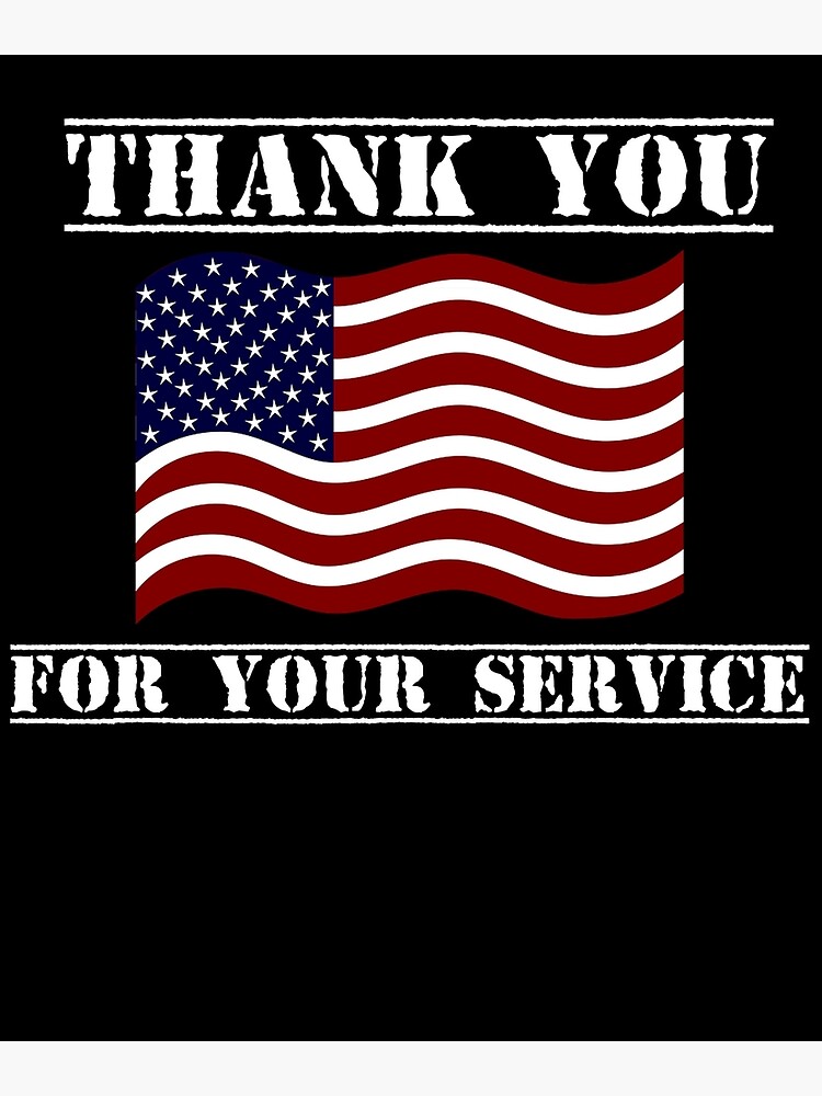 Thank You For Your Service Patriotic Veterans Day Gifts Patriotic Gifts Military Gifts Postcard By Galvanized Redbubble