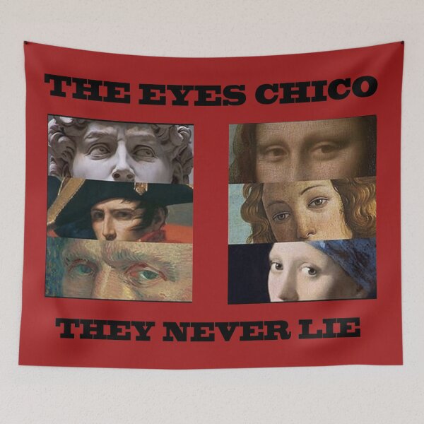 Item preview, The Eyes Chico Graphic Design designed and sold by Charlie Draws.