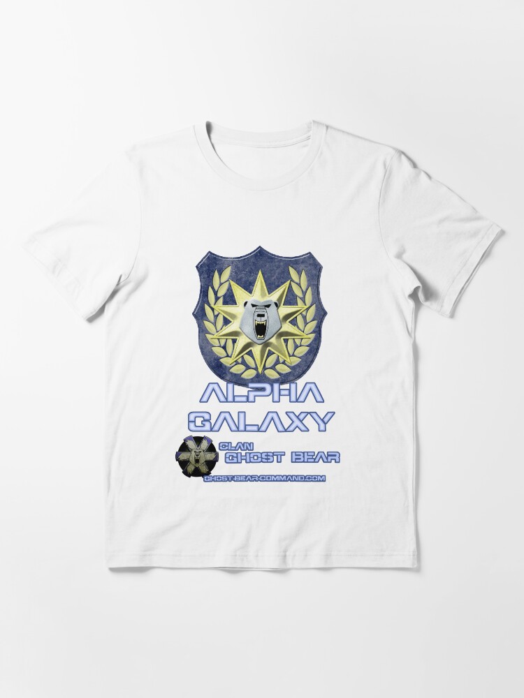 Alternate view of Clan Ghost Bear Alpha Galaxy Essential T-Shirt