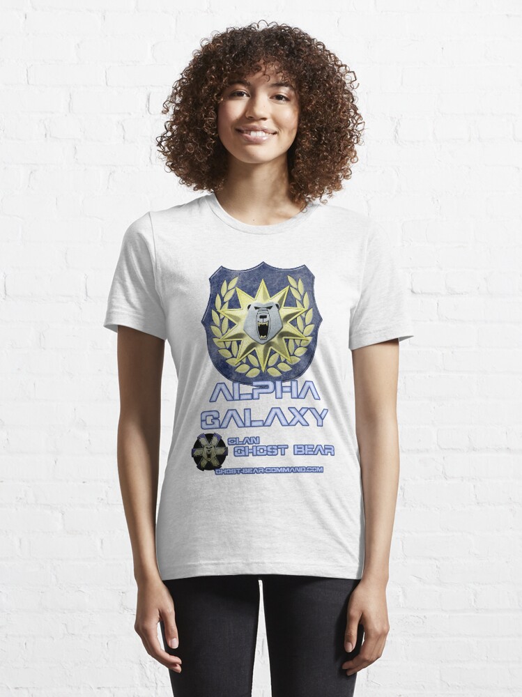 Alternate view of Clan Ghost Bear Alpha Galaxy Essential T-Shirt