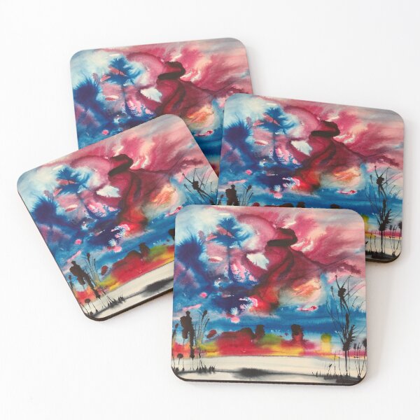 Item preview, sunset landscape designed and sold by Marianna Tankelevich.
