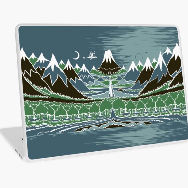 Item preview, Midnight Forest mountain path in the style of J.R.R.Tolkien designed and sold by Designwebjae.