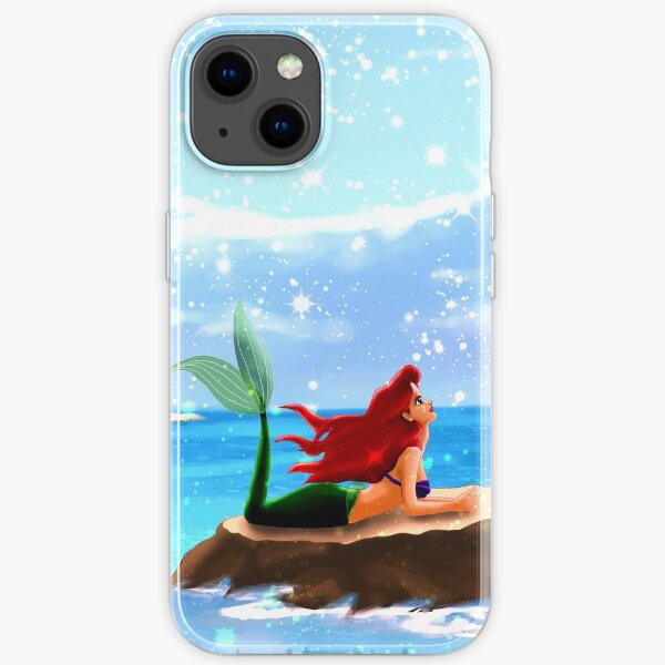Little Mermaid - Azure Blue iPhone Soft Case