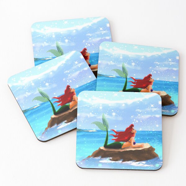Item preview, Little Mermaid - Azure Blue designed and sold by Kimberley Jackson.