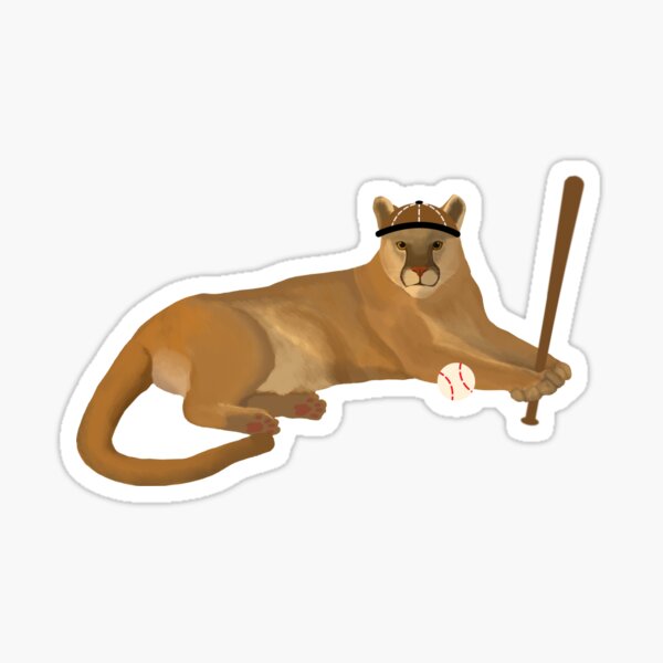 Item preview, Baseball Cougar designed and sold by cmd-art.