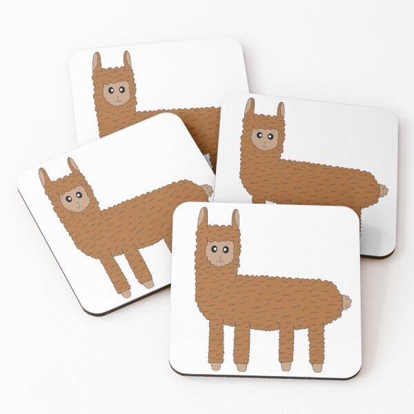 Item preview, Fluffy Alpaca designed and sold by DeliliahDoodles.