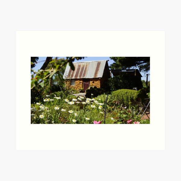 Item preview, The Little House in the Country by Adelaide Artist Avril Thomas at Magpie Springs designed and sold by MagpieSprings.
