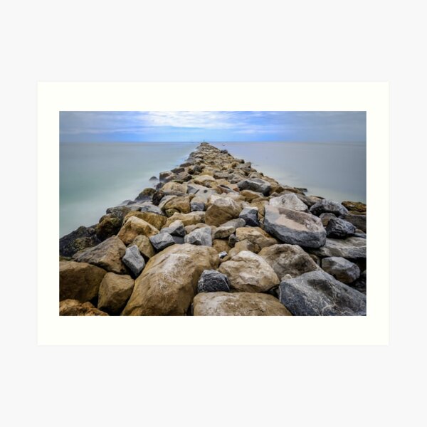Jetty - Ponce Inlet, Florida Art Print