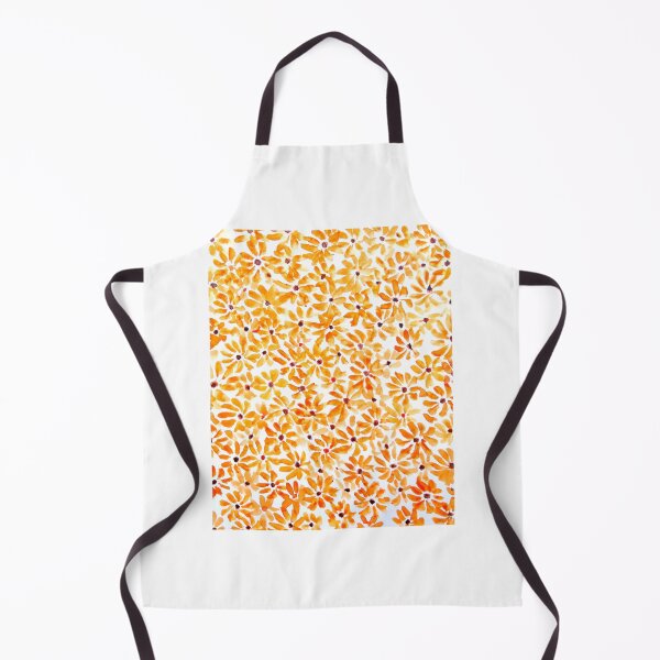 Item preview, Cute yellow and orange flowers designed and sold by Blissful Brushes.