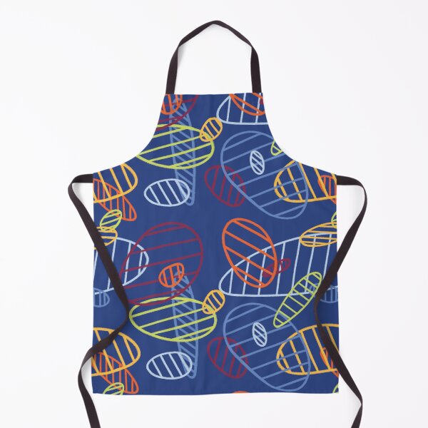 Item preview, Colorful Loops - Dark Blue designed and sold by Grace Skelton.