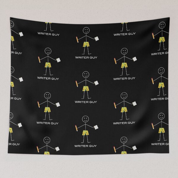 Item preview, Funny Mens Writer Guy designed and sold by whyitsme.