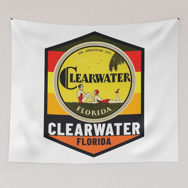 Artikelvorschau, Clearwater Florida entworfen und verkauft von DESTINATIONS DECAL DOS.