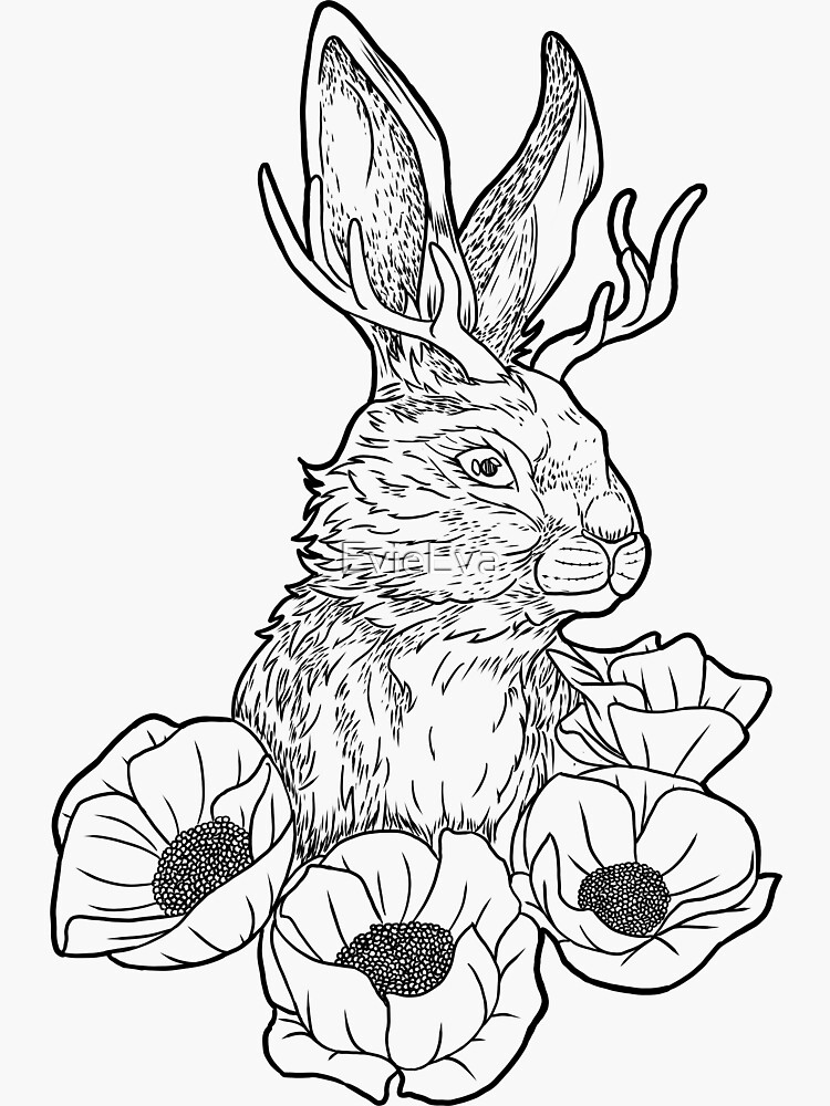 Jackalope by EvieEva
