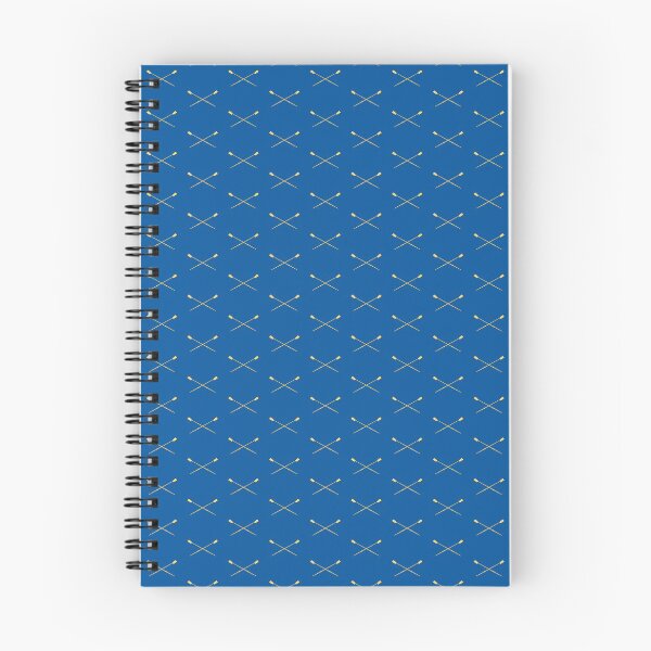 Item preview, Remo - remos de oro sobre fondo azul patrón repetitivo designed and sold by Spotlion.