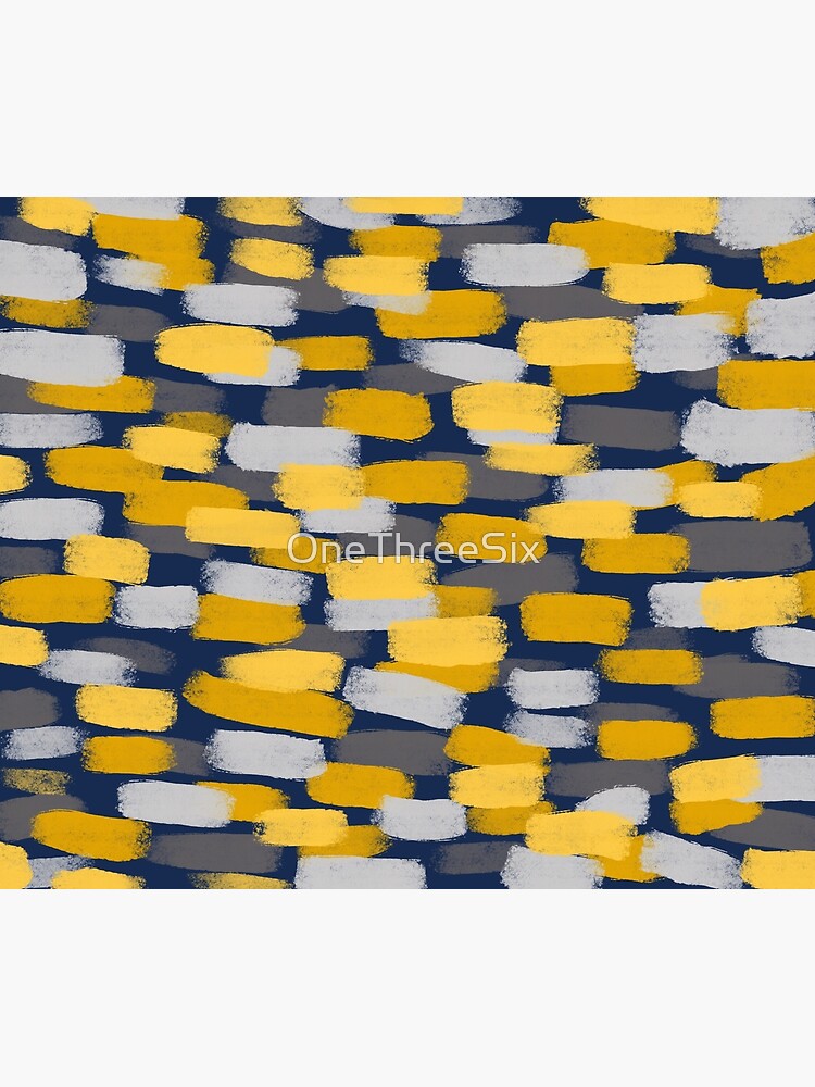 Blue and yellow online tapestry