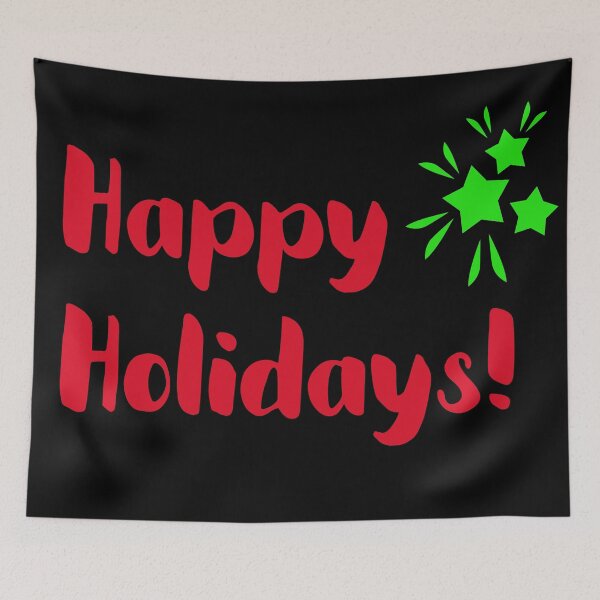 Item preview, Happy holidays designed and sold by firegalaxy.