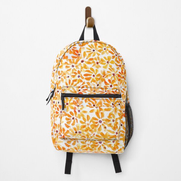 Item preview, Cute yellow and orange flowers designed and sold by Blissful Brushes.