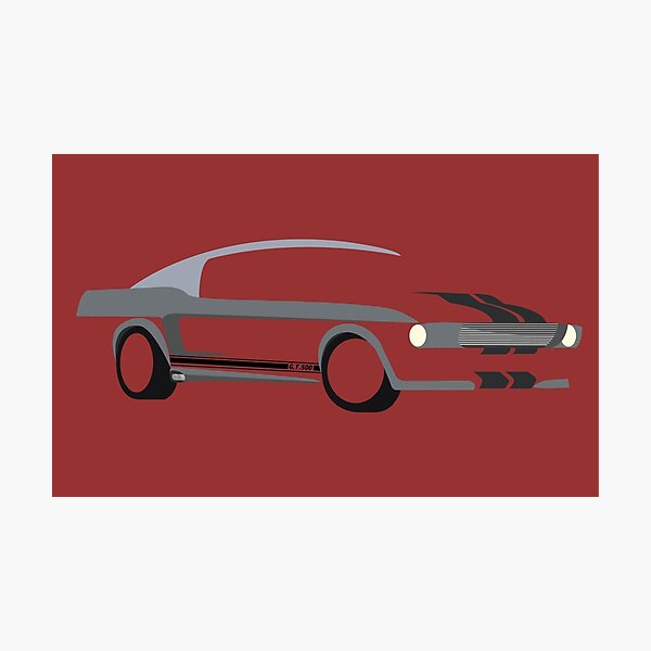 Wandbilder Eleanor Mustang Redbubble