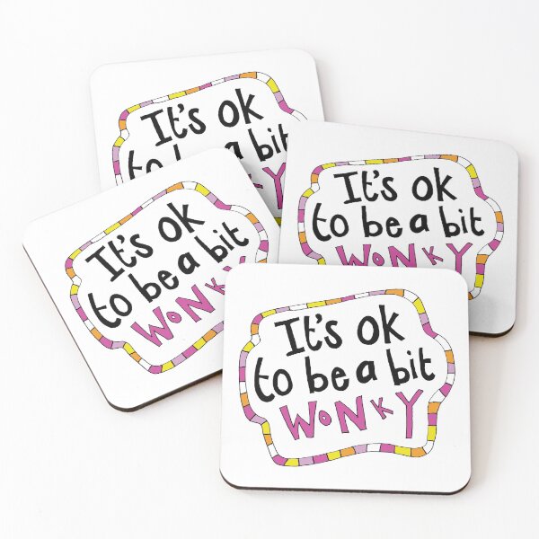 Item preview, It's OK to be a bit wonky designed and sold by Finecitydesigns.