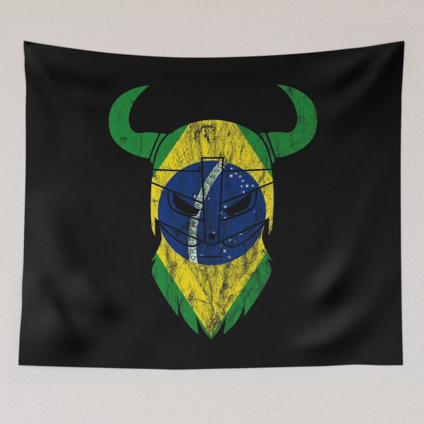Item preview, Brazil flag viking vintage designed and sold by Argentini.